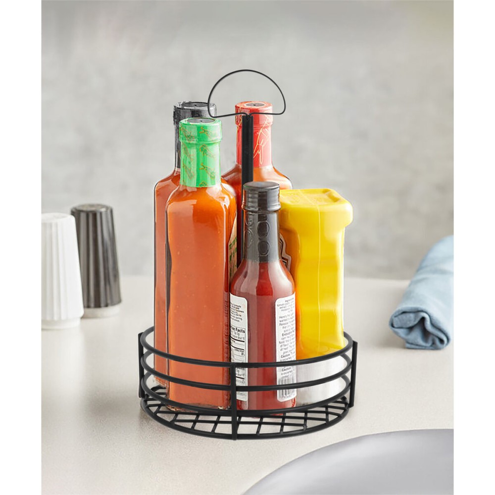 Multi-Purpose Organiser My Bar 15 x 15 x 22 cm Black (12 Units)