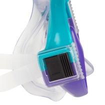 Taucherbrille mit Schnorchel AquaSport türkis (6 Stück)