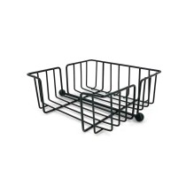 Napkin holder My Bar Black Metal 19 x 19 x 7,5 cm (12 Units)