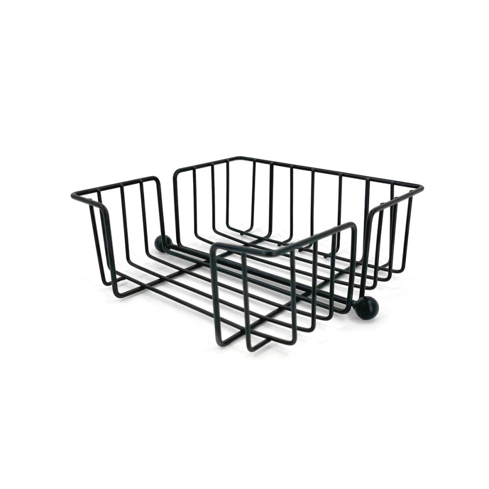 Napkin holder My Bar Black Metal 19 x 19 x 7,5 cm (12 Units)