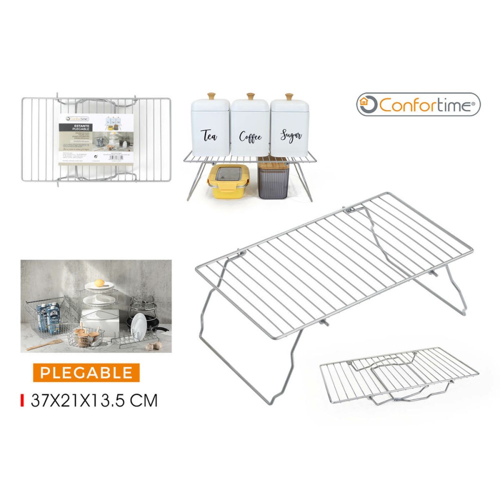 Kitchen Cupboard Organiser Confortime 37 x 21 x 13,5 cm (12 Units)