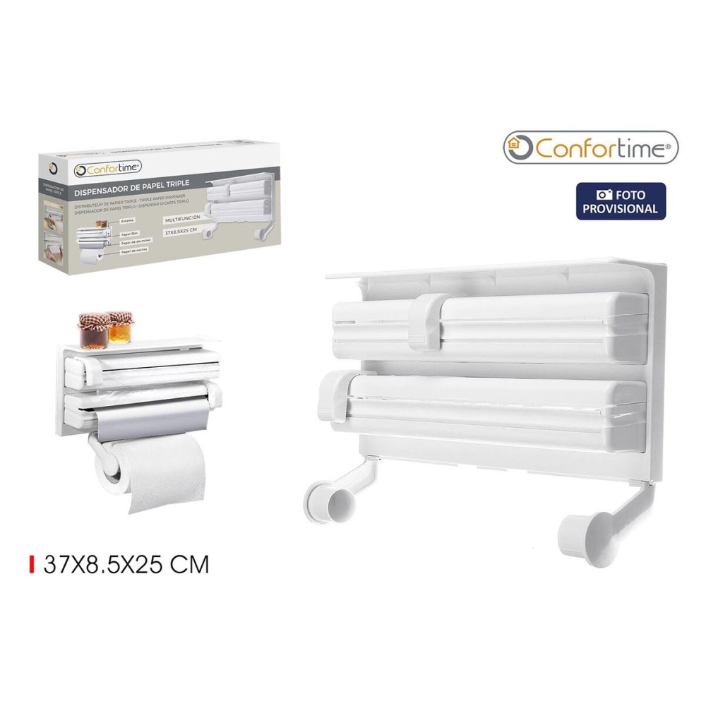 Paper dispenser Confortime 37 x 8,5 x 25 cm (6 Units)
