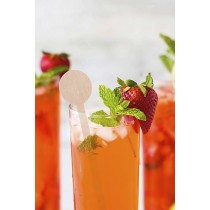 Set of Spoons Algon Wood 15,2 cm 24 Pieces (18 Units)