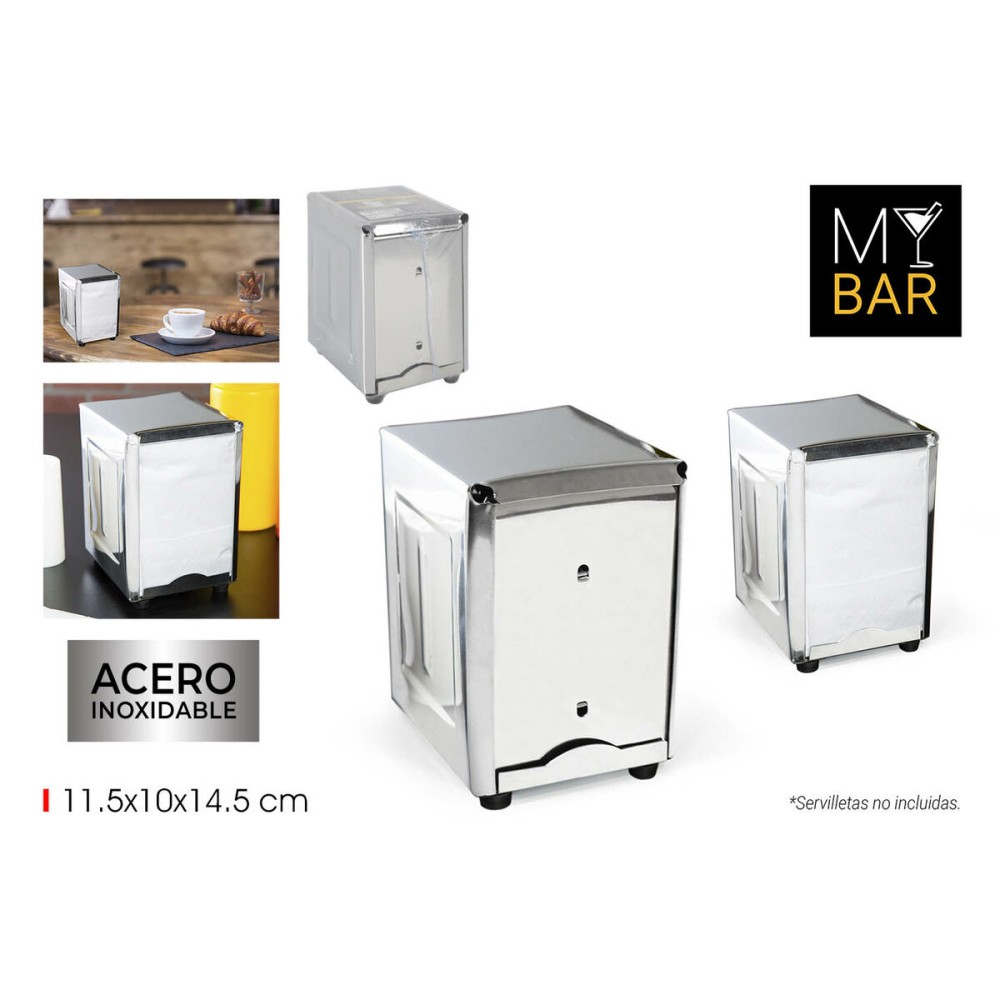 Porte-serviettes My Bar 11,5 x 10 x 14,5 cm (12 Unités)