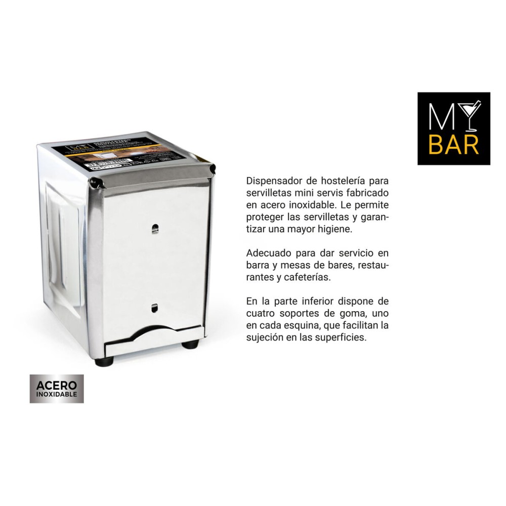 Porte-serviettes My Bar 11,5 x 10 x 14,5 cm (12 Unités)
