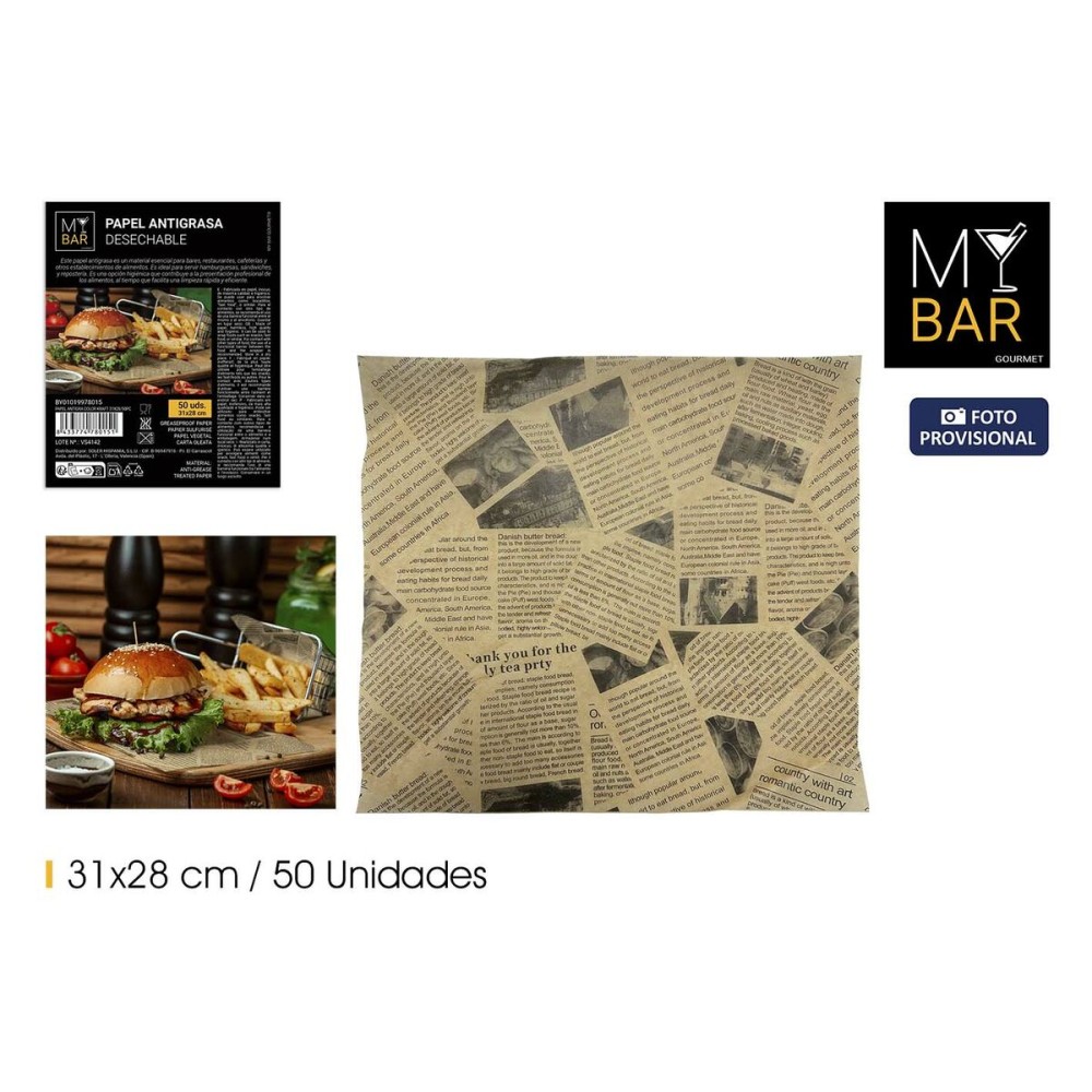 Kitchen Paper My Bar 31 x 28 cm (24 Units)