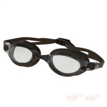 Adult Swimming Goggles AquaSport Black Grey (12 Units)