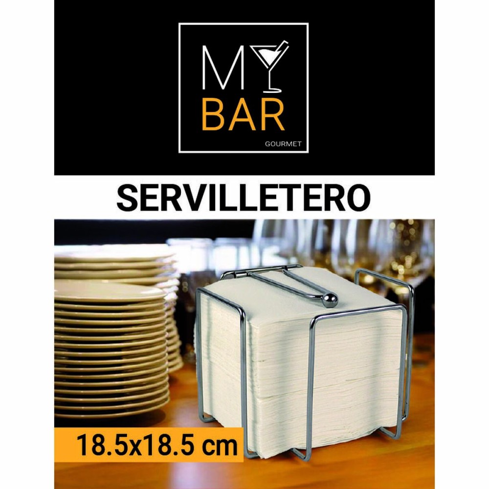 Porte-serviettes My Bar 18,5 x 18,5 x 14 cm (12 Unités)