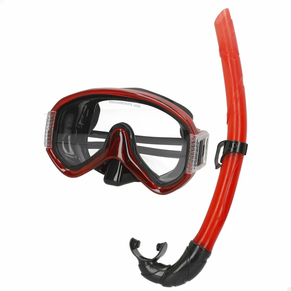 Taucherbrille mit Schnorchel AquaSport (6 Stück)