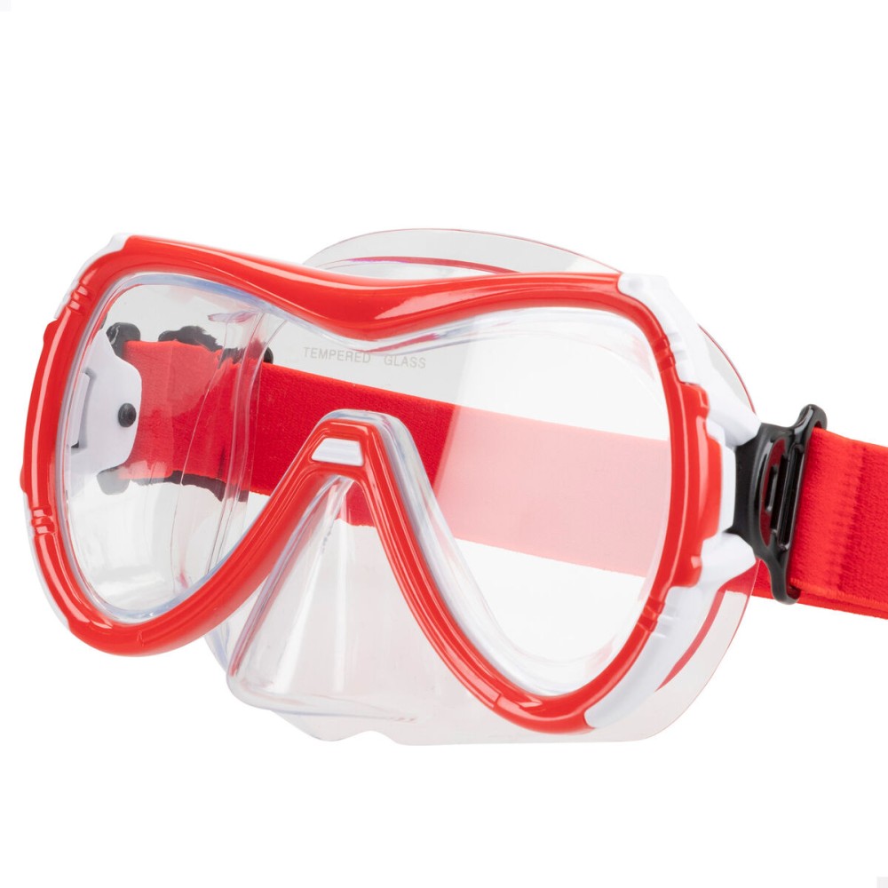 Snorkel Goggles and Tube AquaSport Black Red (6 Units)