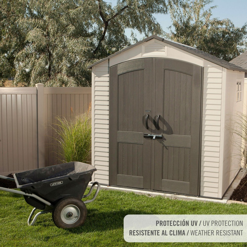 Hut Lifetime 215 x 227 x 215 cm Grey