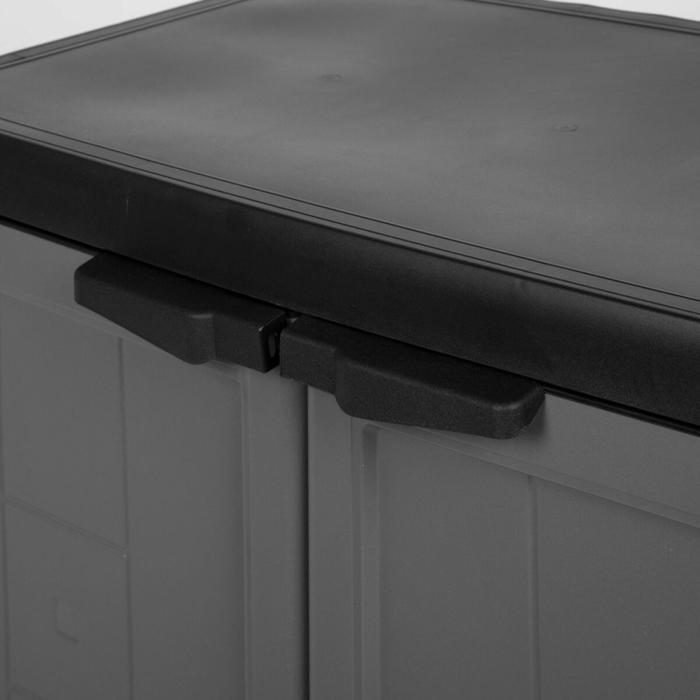 Schrank Curver Dunkelgrau Kunststoff 68 x 87 x 39 cm