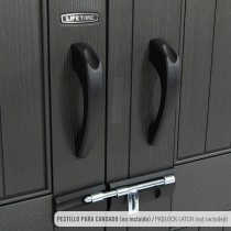 Hut Lifetime 213 x 228 x 280 cm Grey