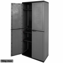 Schrank Curver Dunkelgrau Kunststoff 68 x 166 x 39 cm