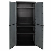Schrank Curver Dunkelgrau Kunststoff 68 x 166 x 39 cm