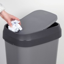 Mülltonne Curver Dunkelgrau Kunststoff 50 L (6 Stück)
