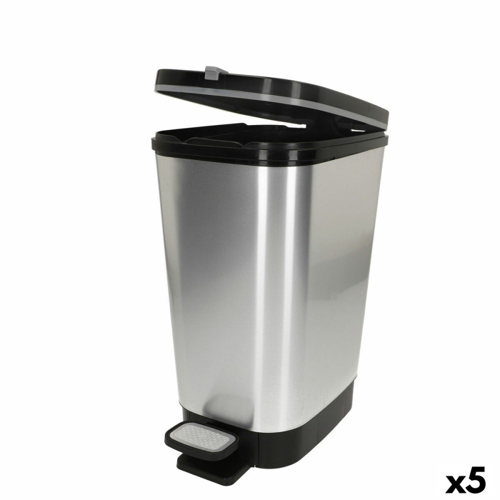 Mülltonne Curver Grau Kunststoff 6 L (5 Stück)