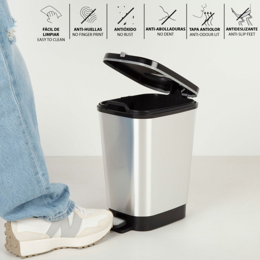 Mülltonne Curver Grau Kunststoff 6 L (5 Stück)
