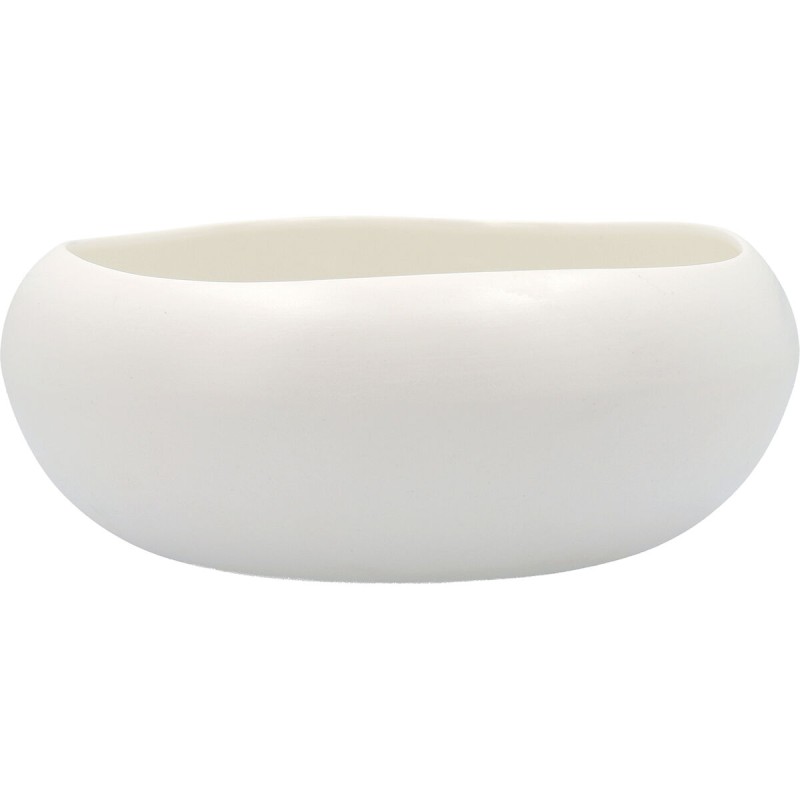 Bowl Ariane Organic Ceramic White (Ø 21 cm) (2 Units)