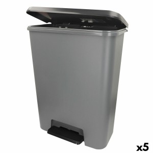 Mülltonne Curver Dunkelgrau Kunststoff 50 L (5 Stück)