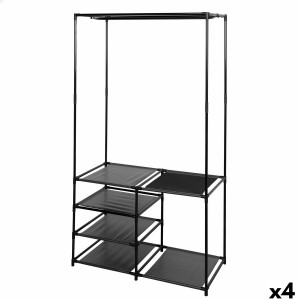 Garderobe Max Home Stahl 87 x 158 x 45 cm (4 Stück)