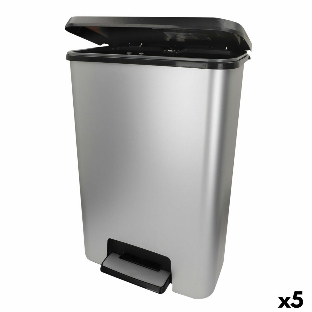 Mülltonne Curver Grau Kunststoff 50 L (5 Stück)