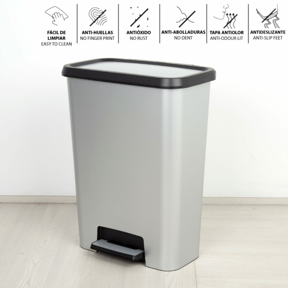Mülltonne Curver Grau Kunststoff 50 L (5 Stück)