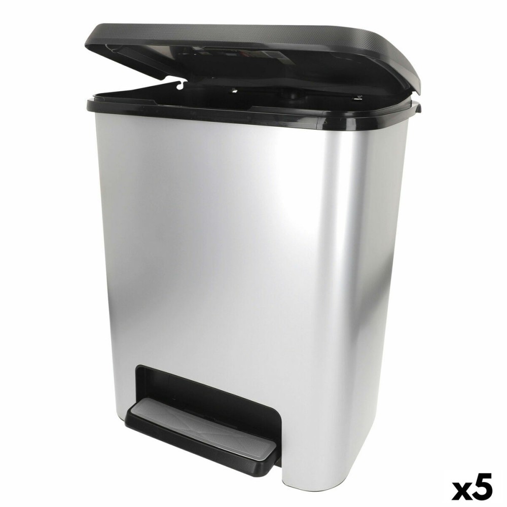 Mülltonne Curver Grau Kunststoff 25 L (5 Stück)