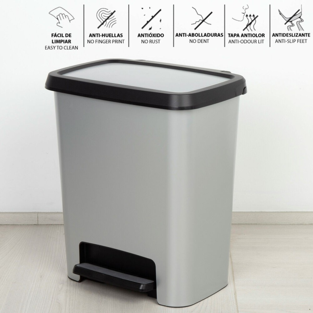 Mülltonne Curver Grau Kunststoff 25 L (5 Stück)