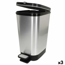 Mülltonne Curver Grau Kunststoff 45 L (3 Stück)
