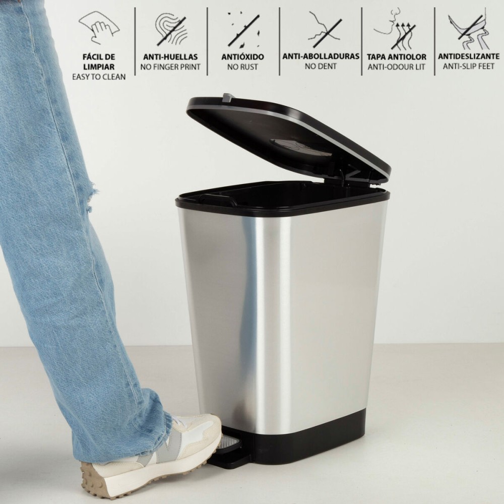 Mülltonne Curver Grau Kunststoff 25 L (4 Stück)