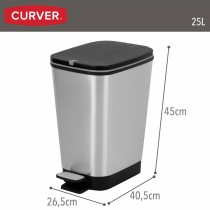Mülltonne Curver Grau Kunststoff 25 L (4 Stück)