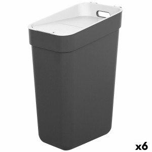 Waste bin Curver Grey Plastic 30 L (6 Units)