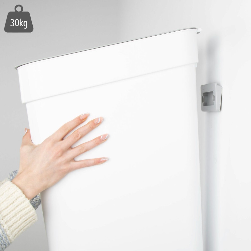 Waste bin Curver White Plastic 30 L (6 Units)