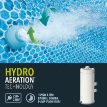Treatment plant for swimming pool Intex 3785 l/h 4 Units
