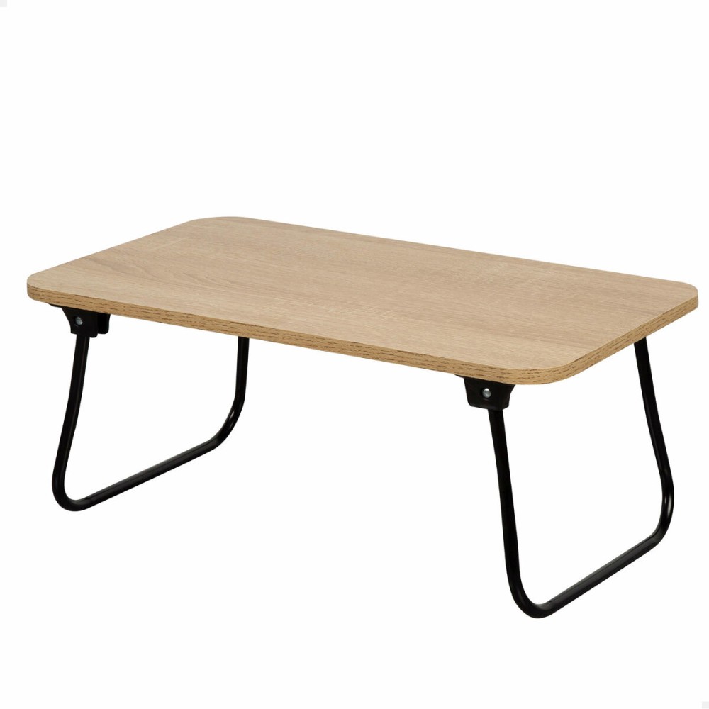 Klapptablett für das Bett Max Home Holz Stahl Melamine 53 x 22 x 30 cm 2 Stück