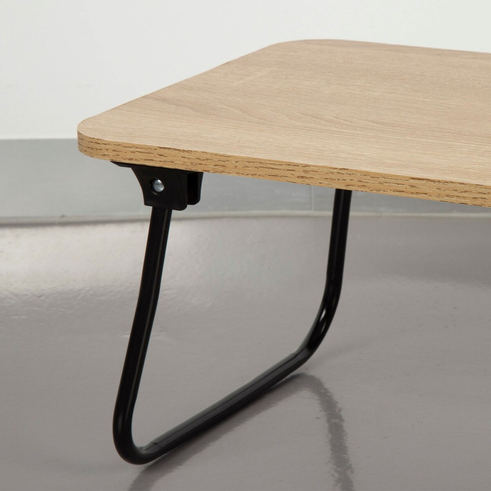 Klapptablett für das Bett Max Home Holz Stahl Melamine 53 x 22 x 30 cm 2 Stück
