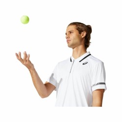 Men’s Short Sleeve Polo Shirt Asics Court White