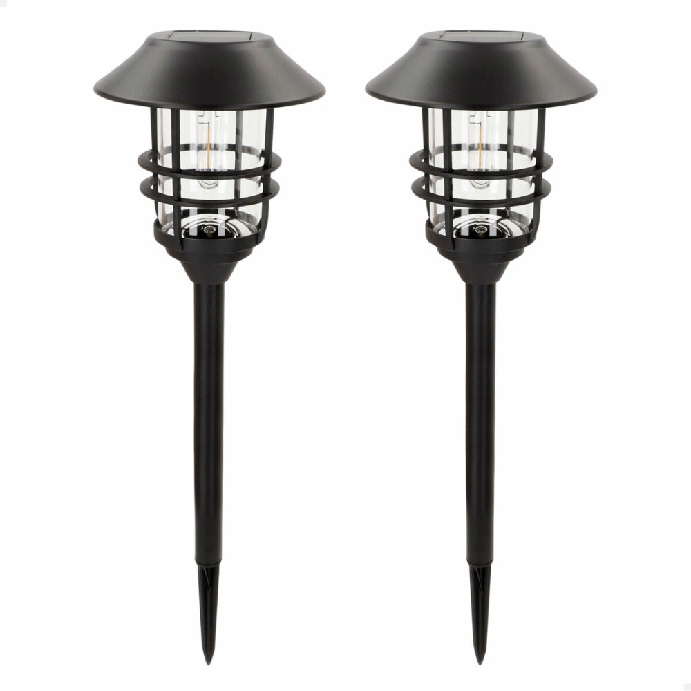 Solar lamp Aktive 17 x 58 x 17 cm (2 Units)