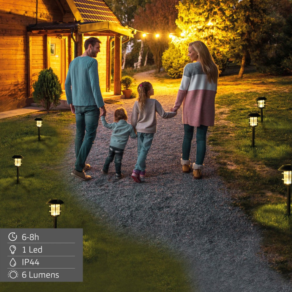 Lampe solaire Aktive 17 x 58 x 17 cm (2 Unités)
