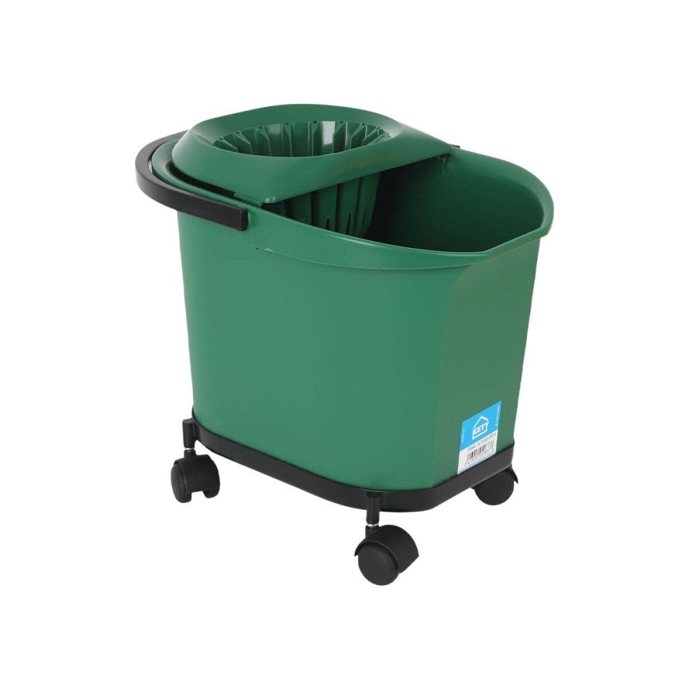Cleaning bucket Kety Green 16 L 40,5 x 30 x 35 cm (6 Units)