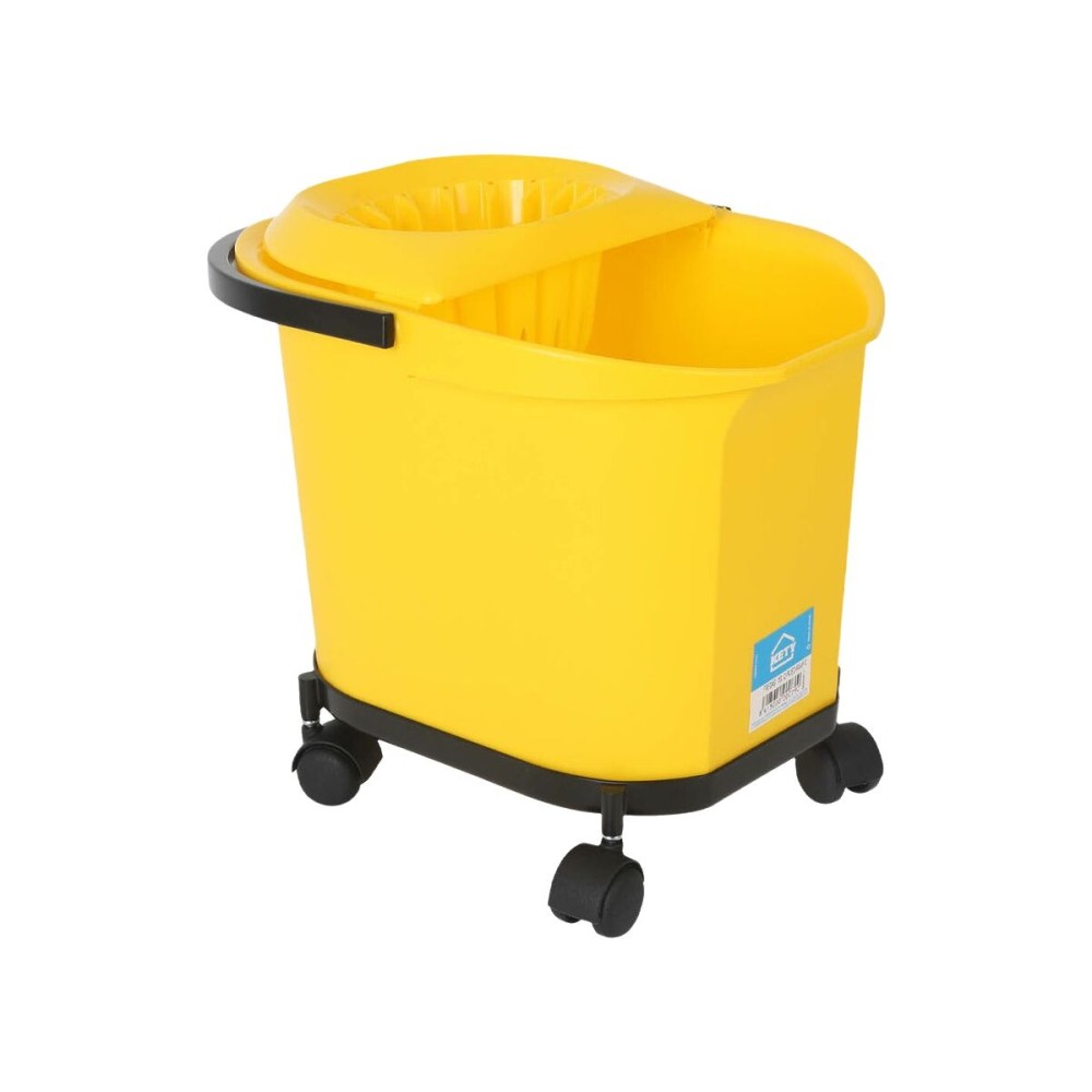 Cleaning bucket Kety Yellow 16 L 40,5 x 30 x 35 cm (6 Units)