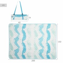 Beach Towel Aktive PEVA 200 x 1 x 150 cm (6 Units)