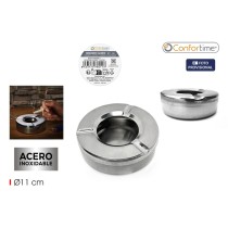 Aschenbecher Confortime Stahl 11 x 3 cm (24 Stück)