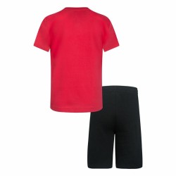 Ensemble de Sport pour Enfants Converse Core Tee Ft Short Noir Magenta