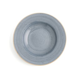 Assiette creuse Ariane Terra Céramique Bleu (Ø 26 cm) (6 Unités)