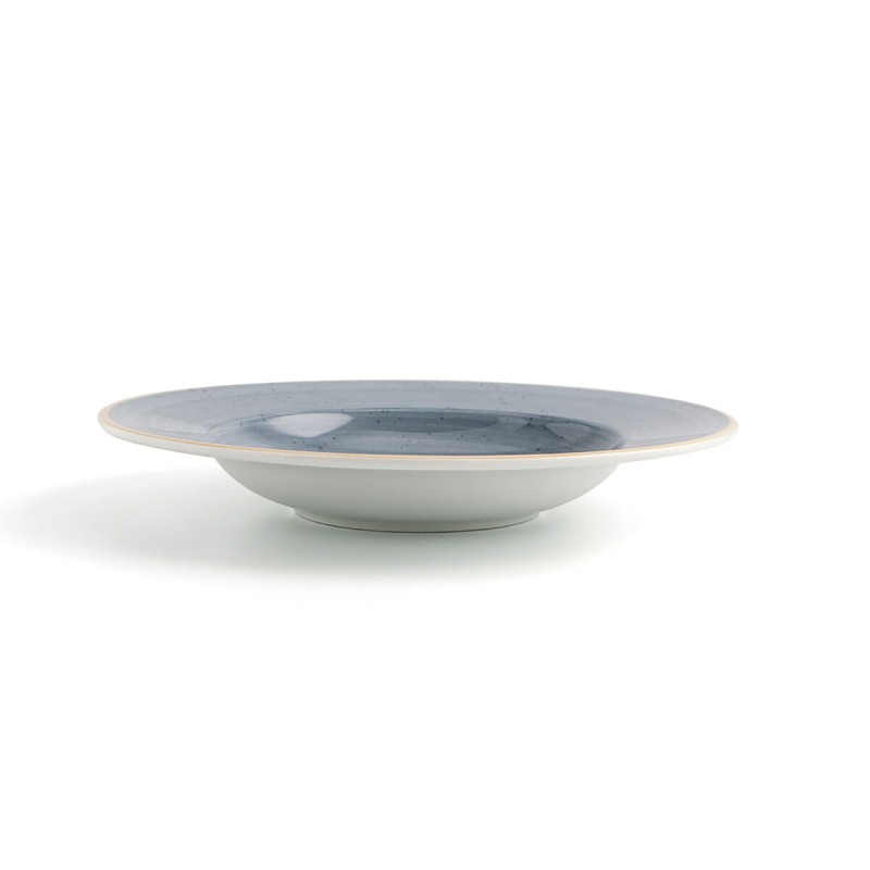 Assiette creuse Ariane Terra Céramique Bleu (Ø 26 cm) (6 Unités)