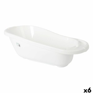 Bathtub Tontarelli Baby White 80 x 41 x 27 cm (6 Units)