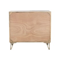 Sideboard Home ESPRIT Golden Natural Metal Mango wood 81 x 45 x 75 cm