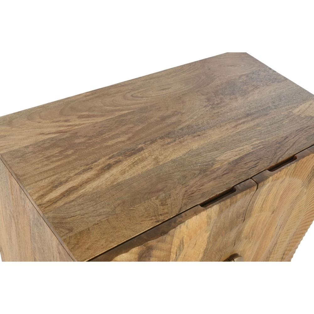 Sideboard Home ESPRIT Golden Natural Metal Mango wood 81 x 45 x 75 cm